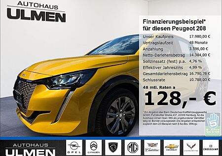 Peugeot 208 -e ActivePack Elektromotor LED-Scheinwerfer