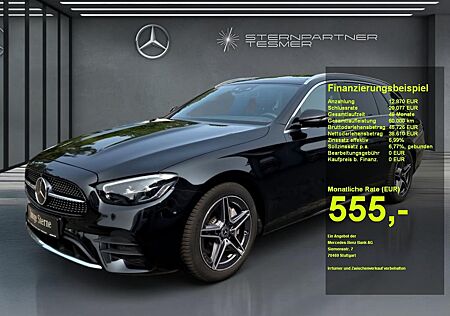 Mercedes-Benz E 220 d T +AMG+MBUX+PANO+KAMERA+WIDE+AHK+360°