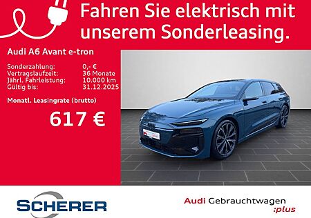 Audi A6 e-tron A6 Avant e-tron S line edition one blue AHK B&O