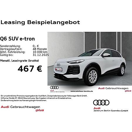 Audi Q6 e-tron leasen
