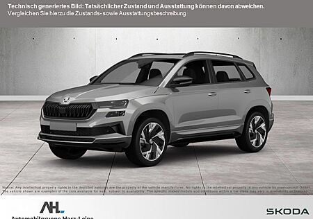 Skoda Karoq gebraucht kaufen Skoda Karoq 2.0 TSI Sportline 4x4 DSG Matrix Navi AHK