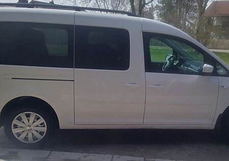 VW Caddy Volkswagen Maxi 7-Sitzer Erdgas und Benzin kombiniert