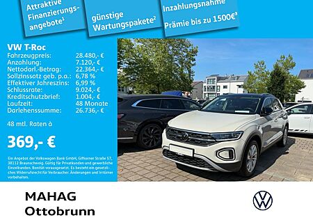 VW T-Roc Volkswagen 1.5 TSI Style LED+Navi Pano Standhz ParkAs