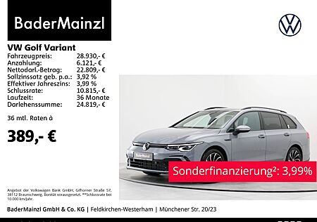 VW Golf Volkswagen Variant 2.0 TDI DSG R-Line AHK Matrix HUD