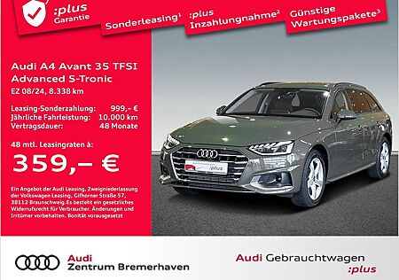 Audi A4 AVANT 35 TFSI ADVANCED S-TRONIC LED AHK NAVI