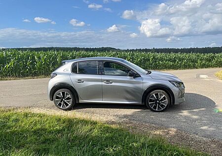 Peugeot e-208 136 GT grau Top Zustand