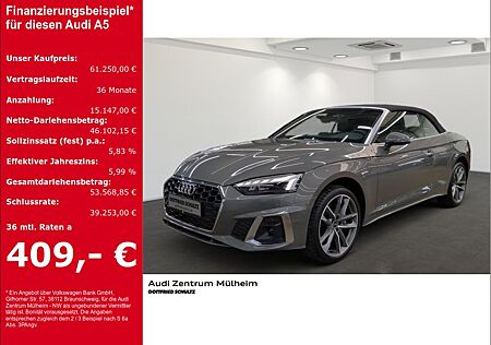 Audi A5 Cabriolet 40 TFSI S lineEl. Verdeck Navi Lede