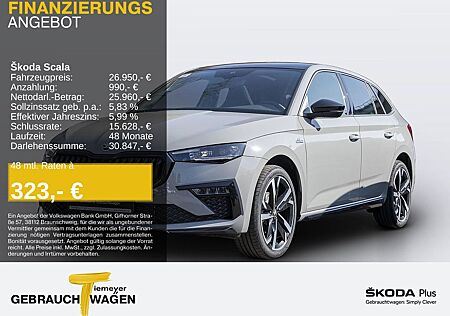 Skoda Scala 1.0 TSI DSG MONTE CARLO LM18 PANO MATRIX V