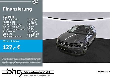VW Polo Volkswagen 1.0 TSI OPF Life