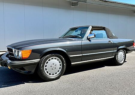 Mercedes-Benz SL 560 blauschwarz/Leder grau nur 49.000km