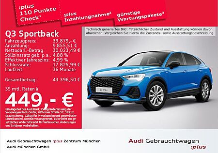 Audi Q3 Sportback 45 TFSI e S tronic S line Pano/Virt