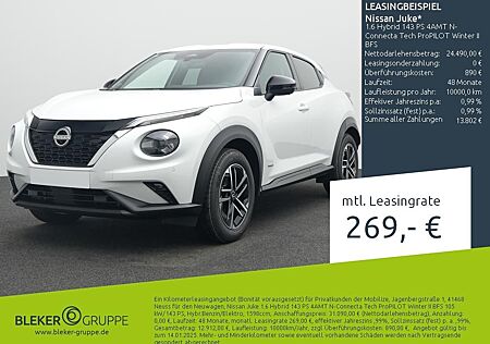 Nissan Juke 1.6 Hybrid 143 PS 4AMT N-Connecta Tech Pro