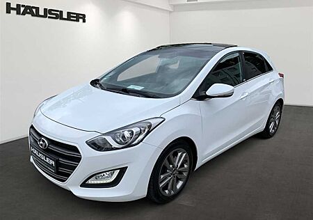 Hyundai i30 1.6 DCT Schiebedach Kamera PDC Navi Sitz+Len
