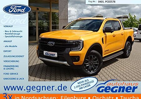 Ford Ranger Doka 205PS Wildtrak e-4WD ACC Navi B&O