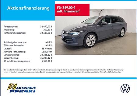 VW Golf Volkswagen VIII 8 Variant 1.5 l eTSI Style DSG Neues M