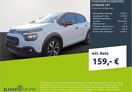 Citroën C3 PureTech 83 Shine Pack