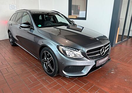 Mercedes-Benz C 220 C 220d AMG-Line/NightPaket/Pano/360°Kam/Leder