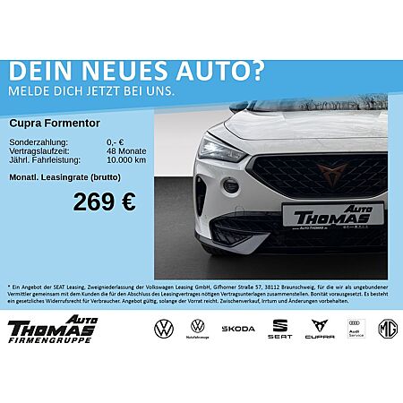 Cupra Formentor leasen