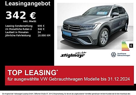 VW Tiguan Allspace Volkswagen Life TDI DSG ACC+AHK+KAMERA+NAVI