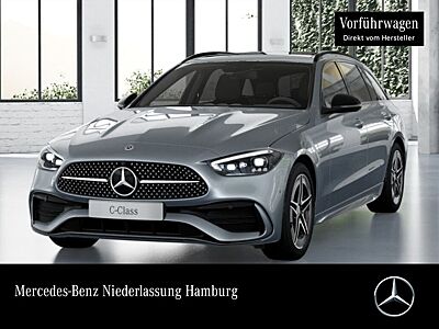 Mercedes-Benz C 200 T AMG+NIGHT+PANO+360+AHK+TOTW+KEYLESS+9G