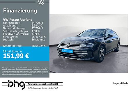 VW Passat Variant Volkswagen 2.0 TDI SCR DSG Business