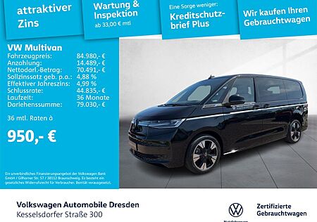 VW T7 Multivan Volkswagen Multivan Style 1.5 eHybrid OPF 4MOTION 6-Gang-DS