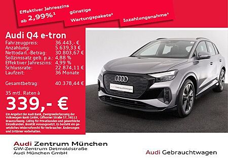Audi Q4 e-tron 50 qu. S line Pano/Navi+/Wärmep.
