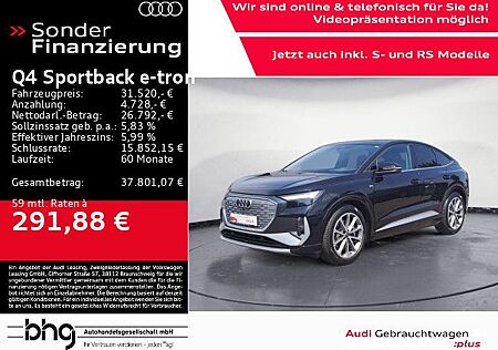 Audi Q4 e-tron Q4 Sportback 50 e-tron quattro Sline q PanoDach