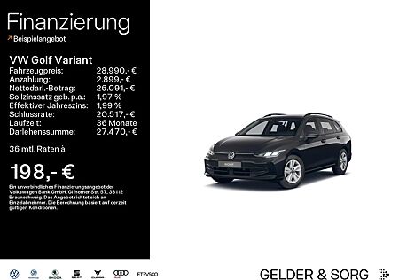 VW Golf Volkswagen Variant Life 1.5 TSI AHK*H&K*Digital*LED