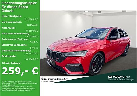 Skoda Octavia Combi RS AHK Infotainment-Paket Columbus