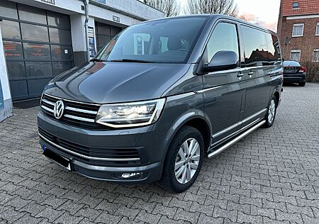 VW T6 Caravelle Volkswagen T6 2.0 TDI CARAVELLE LEDER DSG LED 8 SITZE AHK