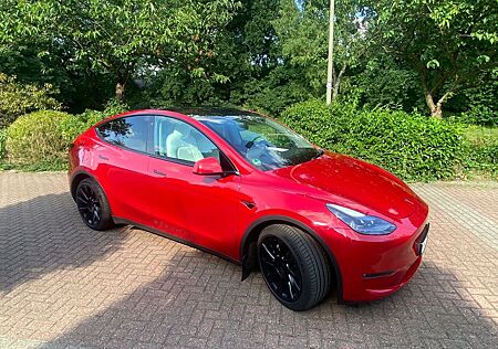 Tesla Model Y Long Range AWD - Rot/Weiß, SR20, WR19