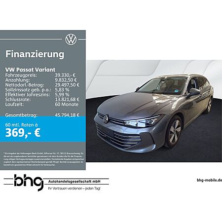 VW Passat Variant leasen