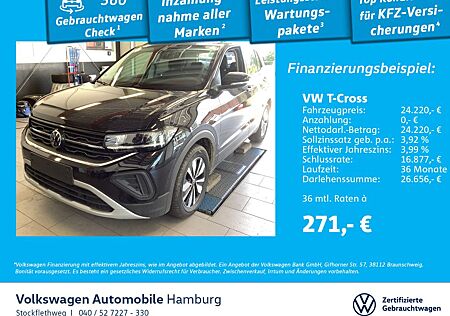 VW T-Cross Volkswagen 1.0 TSI Goal Navi AppleCarPlay Sitzhzg