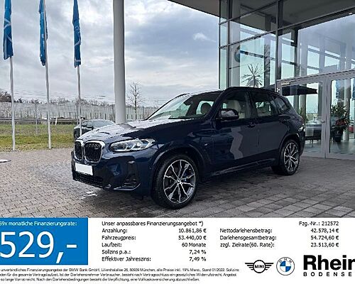 BMW X3 M40d HUD Laser AHK Memorysitz Komfortzugang