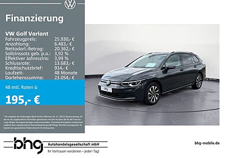 VW Golf Volkswagen Variant 1.0 TSI Life PANO KAMERA IQ.Light