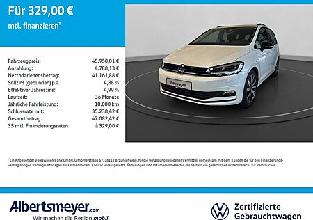 VW Touran Volkswagen 1.5 TSI Highline +DSG+BLACK+AHK+LED+KLIMA
