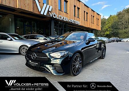 Mercedes-Benz E 450 4M+AMG+AIRMATIC+SMARAGDGRÜN/BRAUN+FAHRASSI