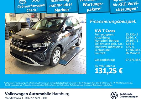 VW T-Cross Volkswagen 1.0 TSI Life DSG Navi ACC CarPlay Kamera