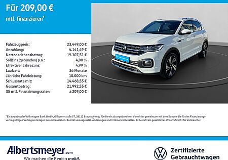 VW T-Cross Volkswagen 1.5 TSI R-Line +DSG+LED+KAMERA+ACC+LM+ZV