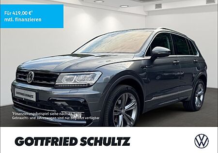 VW Tiguan Volkswagen 2.0 TDI DSG 4M R-LINE NAVI AHK PANO ACC K