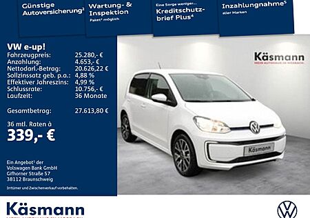 VW e-up! Volkswagen e-up! KAM GRA SHZ PDC MAPS+MORE BT