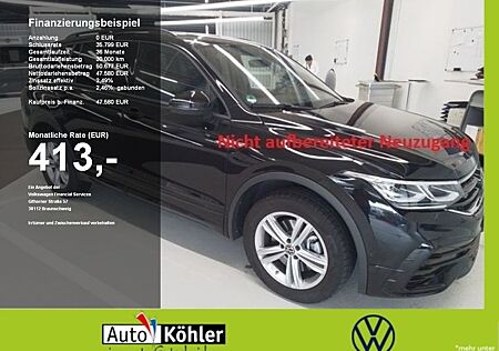 VW Tiguan Allspace Volkswagen R-Line TDi DSG 4M Black+CarPlay