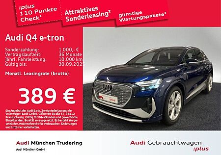 Audi Q4 e-tron 45 S line AHK/Matrix/Wärmep./ACC