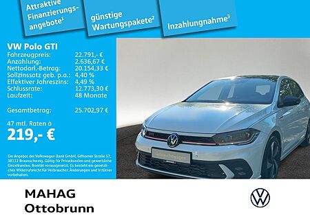 VW Polo Volkswagen GTI 2.0 TSI Navi LED LaneAssist FrontAssist