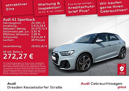 Audi A1 Sportback 30 TFSI S-Line Navi LED Sitzhzg.