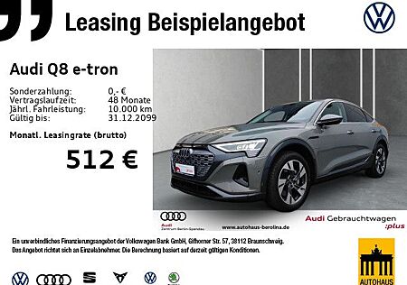 Audi Q8 e-tron 50 Sportback qu. Adv. *NAV+*STADT*