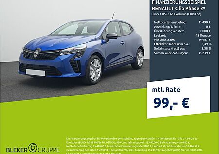 Renault Clio Phase 2 V 1.0 SCe 65 Evolution (EURO