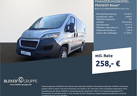 Peugeot Boxer 333 2.0 BlueHDi FAP Pro L1H1 3,3t