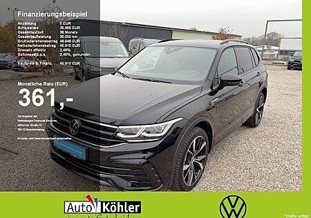 VW Tiguan Allspace Volkswagen R-Line TDi DSG 4M Black+CarPlay